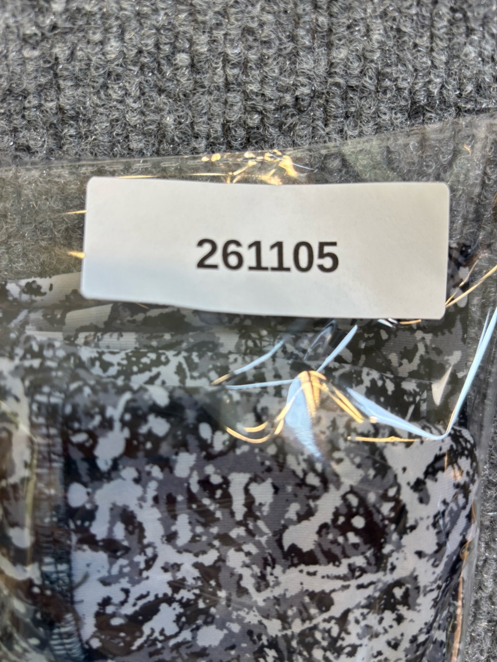 Lululemon Pace Rival Crop 22" Leggings Paint Splash Silver Multi Black Sz 2 - Picture 14 of 14